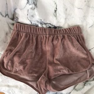Pink topshop shorts